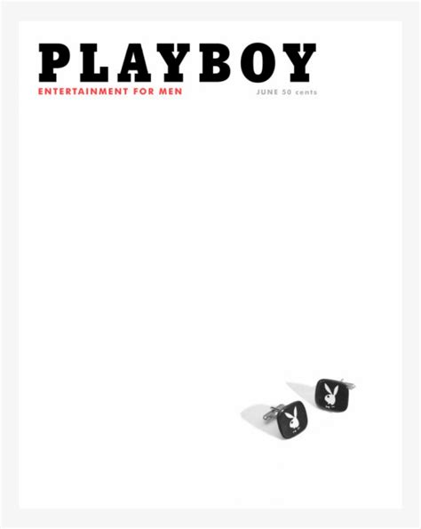 Playboy Cover Template