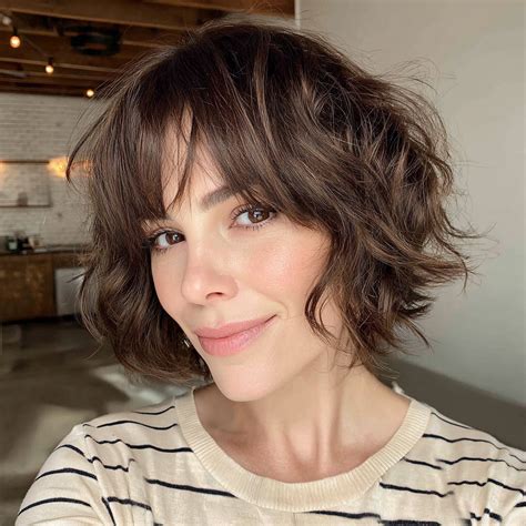 Playful Bob with Bangs