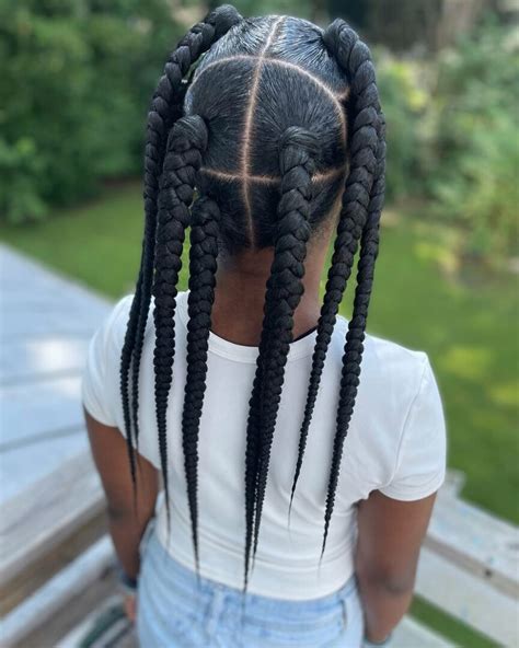 Playful Box Braids