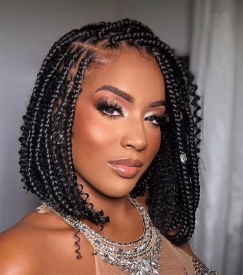 Playful Braided Bob Styles