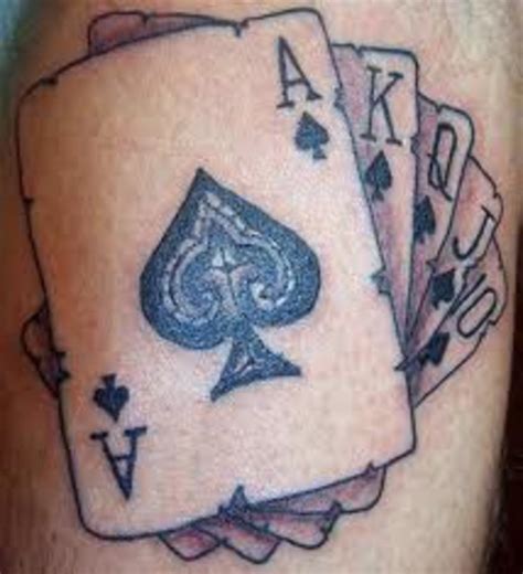 90 Playing Card Tattoos For Men Lucky Design Ideas
