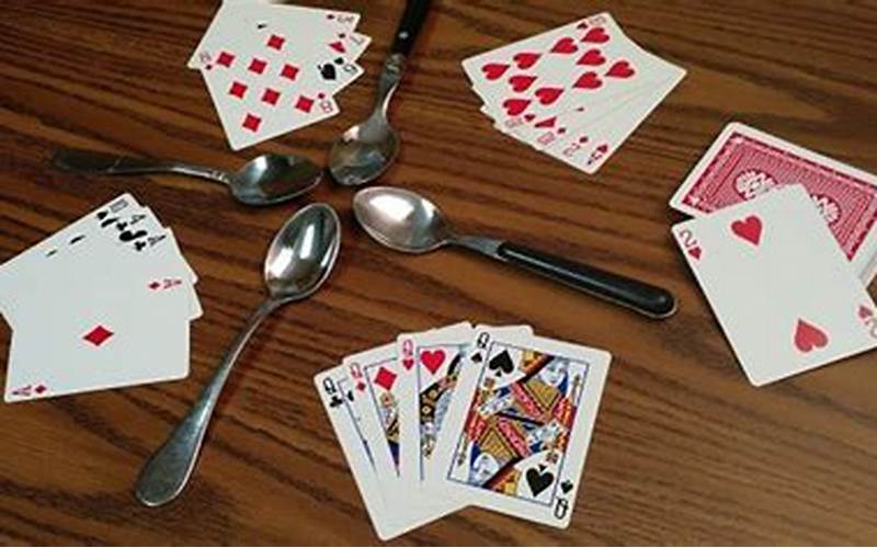 Playing Cards And Spoons