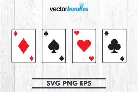 Unleash Your Inner Gambler: Grab these Free Playing Card SVG Designs!