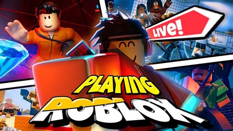 Playing Roblox with Fans! Come join! - YouTube