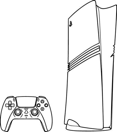 Playstation Coloring Pages