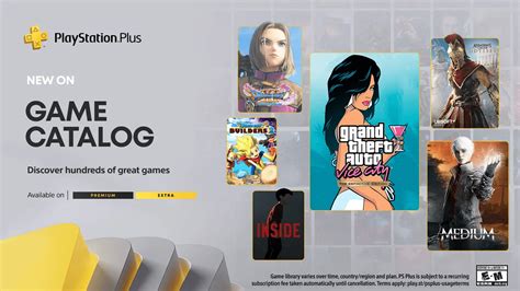 Playstation Plus Game Catalog October