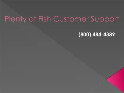 Plenty of Fish Customer Service