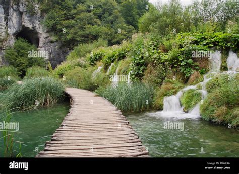 Plitvice Lakes boardwalk