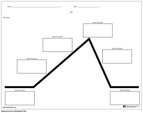 Plot Diagram Storyboard by worksheet-templates
