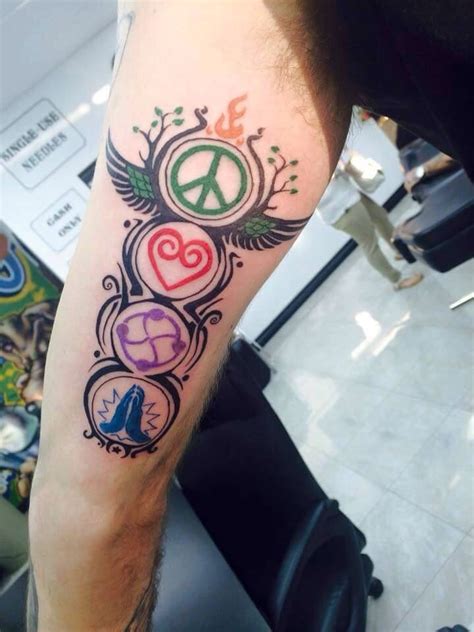 peace, love, unity, respect ️ plur tattoo … Sharpie
