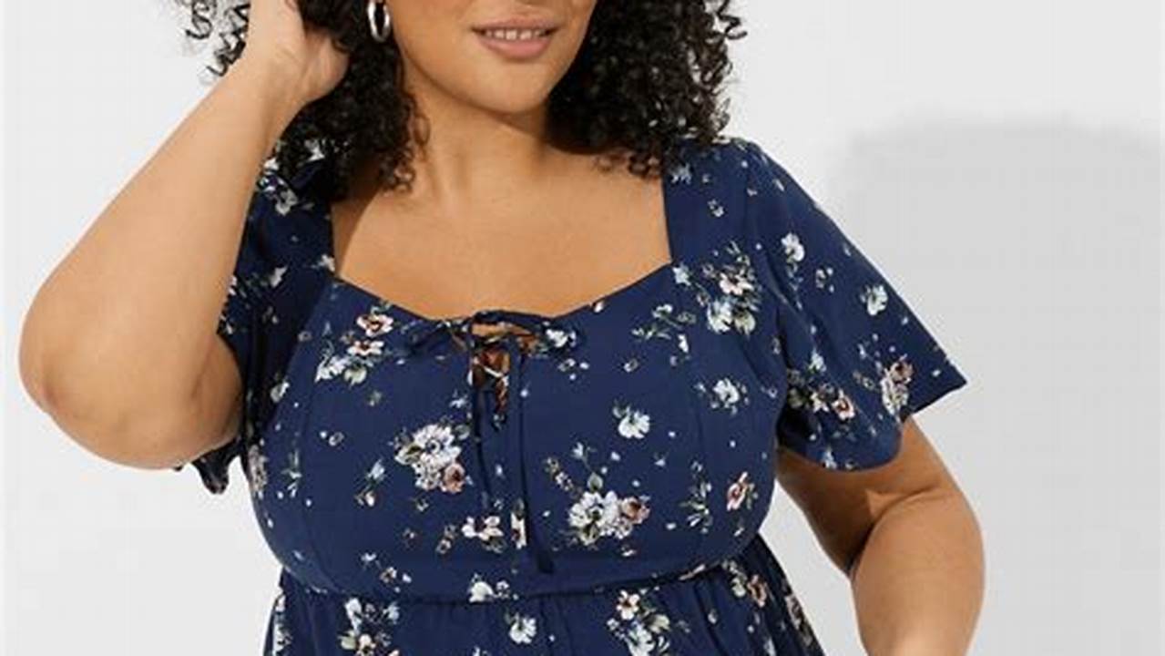 Plus Size Spring Tops 2025