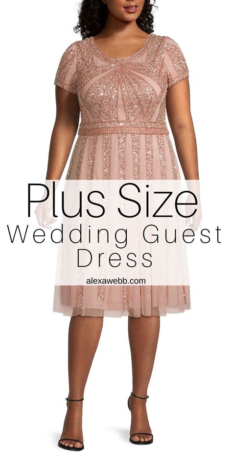 Big and Chic: Plus Size Cocktail Dresses For Wedding Guest