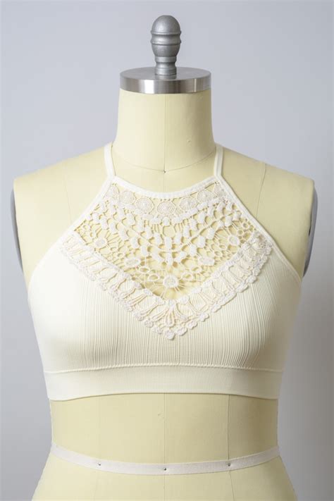 Plus Size Crochet Bralette
