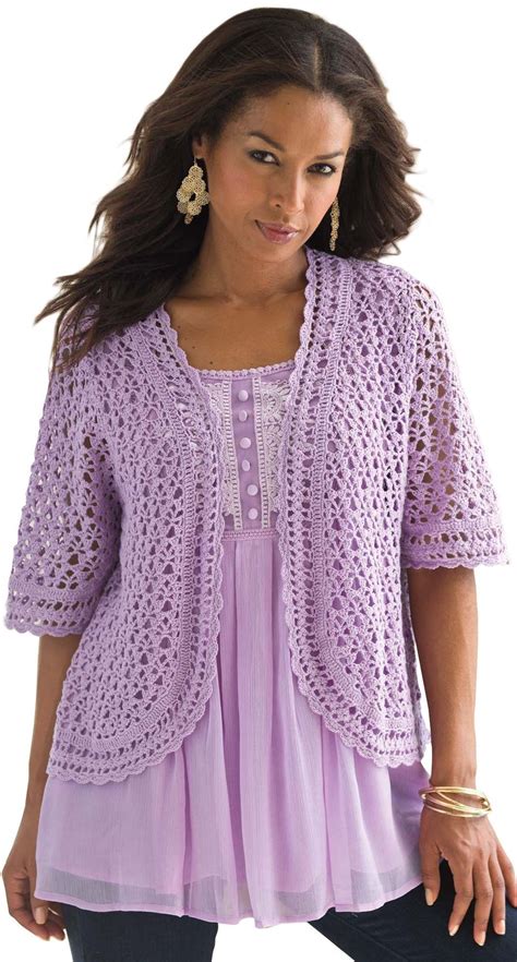 Plus Size Crochet Cardigan Pattern