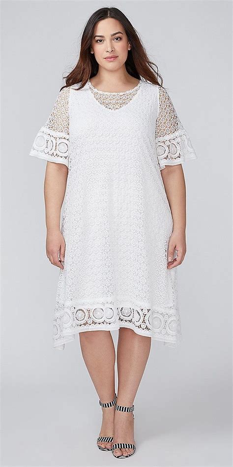 Plus Size Crochet Dress