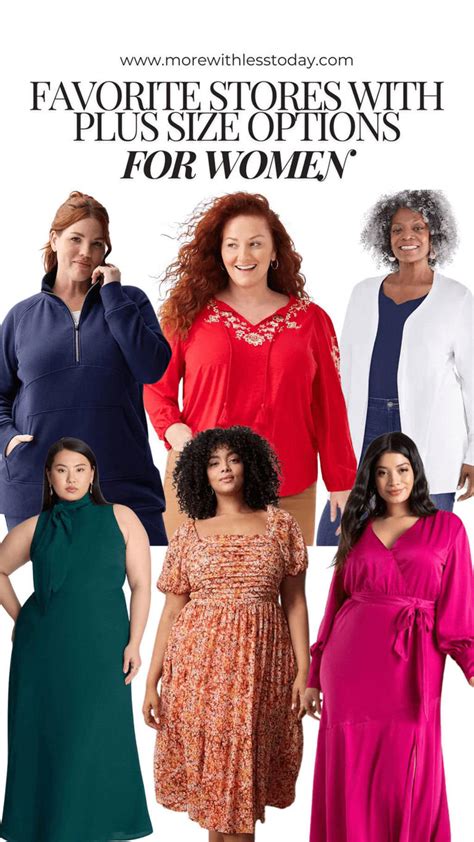 Plus Size Options
