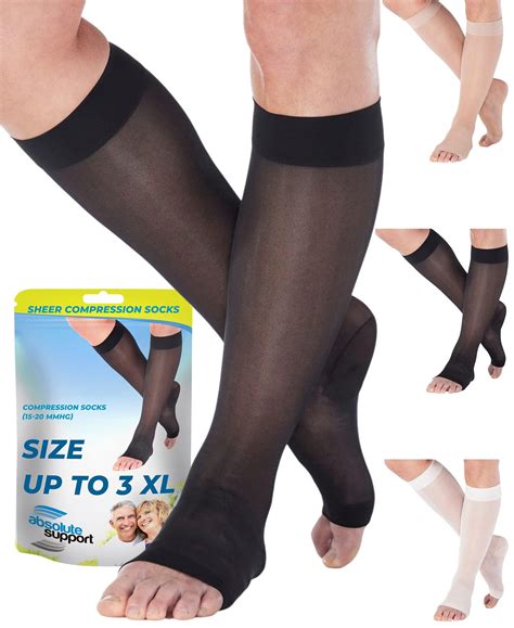 Plus Size Support Stockings