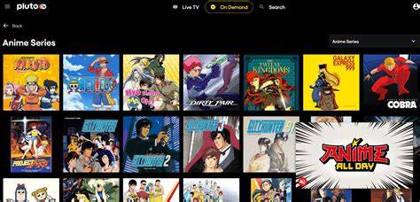Pluto TV anime streaming