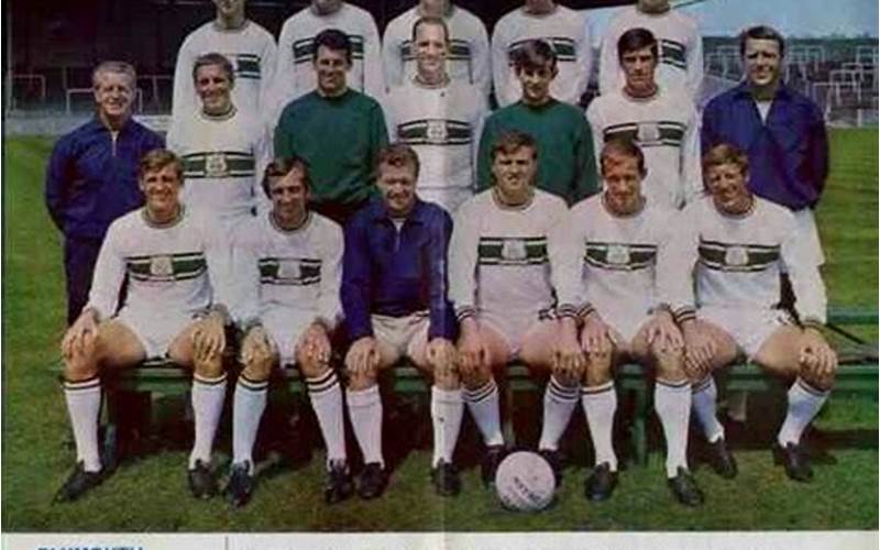 Plymouth Argyle Team In The 1960S