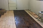 Plywood Floor Rustic