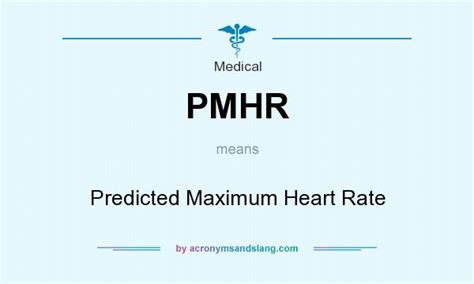 Pmhr Meaning