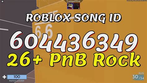 PnB Rock Roblox ID Codes - Roblox ID
