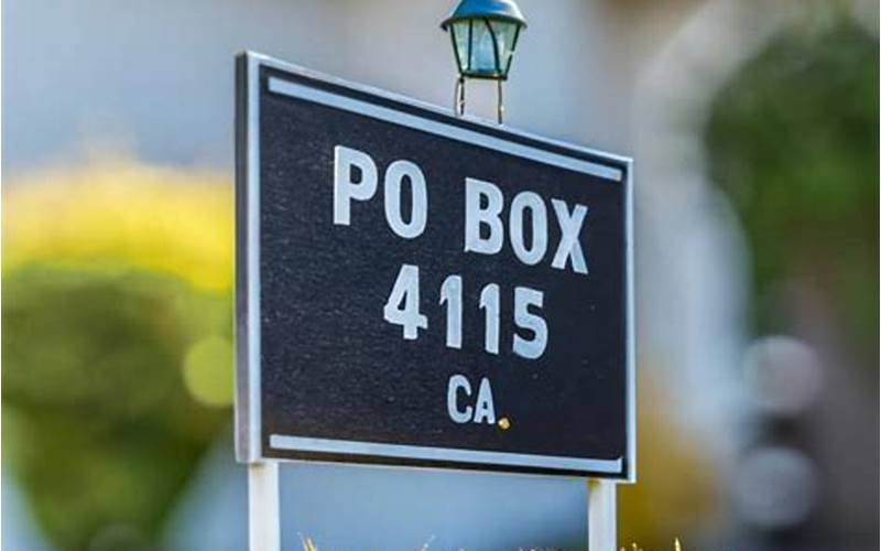 Po Box 4115