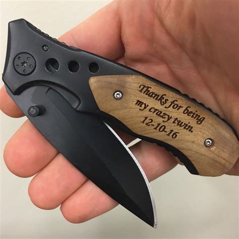 Pocket Knife Engraved
