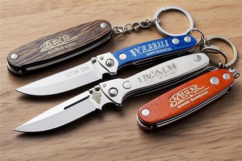 Pocket Knife For Keychain
