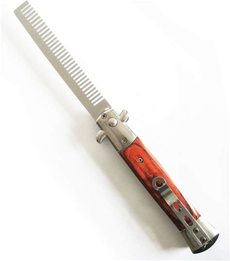Pocket Knife Hair Comb