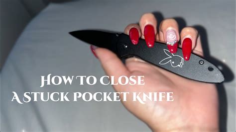 Pocket Knife Jammed