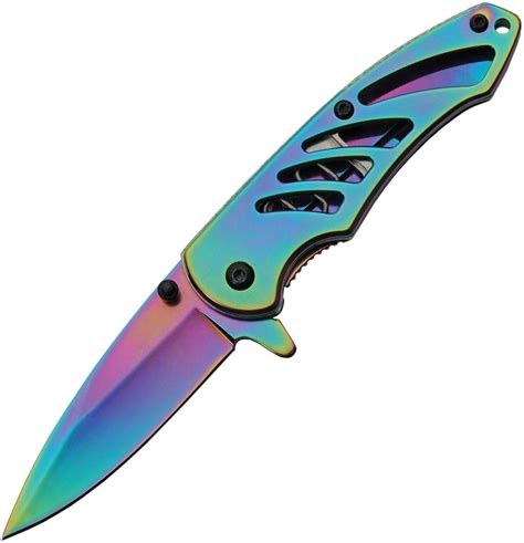 Pocket Knife Oil Slick