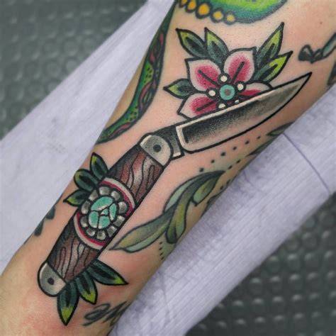 Pocket Knife Tattoo