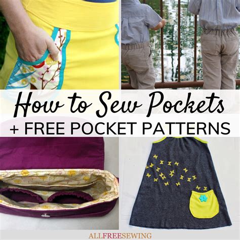 Pocket Patterns Sewing