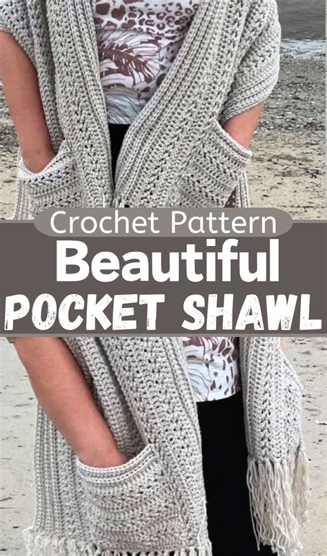 Pocket Shawl Pattern Crochet
