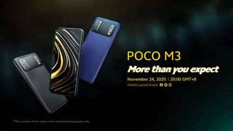 Poco M3: Key Specifications