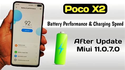 Poco X2 Battery and Software