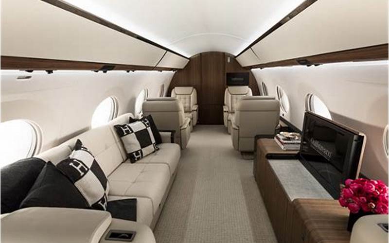 Podesta Private Jet Interior