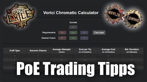 Poe Chromatic Calculator