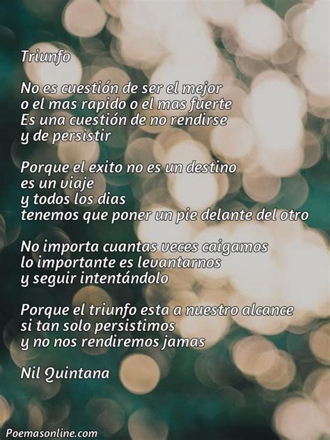 Poemas De Victoria Y Triunfo