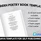 Poetry Book Format Template
