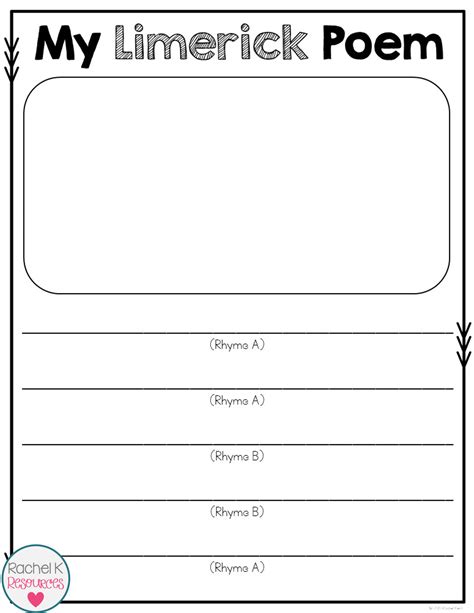 Poetry Templates For Kids