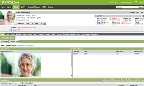 Point Of Care Charting System