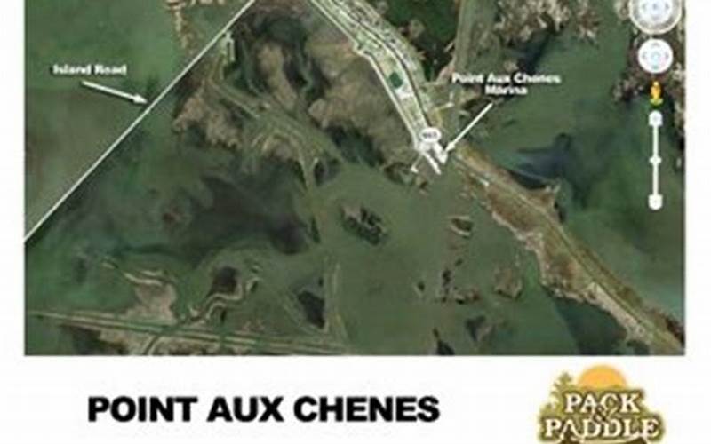 Pointe Aux Chene Marina Map