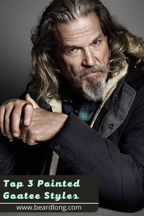 Pointed Long Goatee Styles