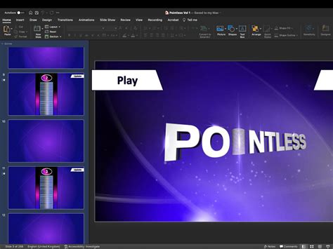 Pointless Powerpoint Template