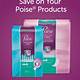 Poise Pads Coupons Printable