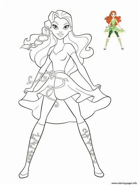 Poison Ivy Coloring Pages