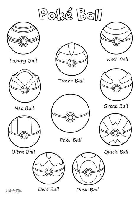 Pokeball Color Page