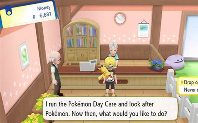 Pokemon Day Care Center